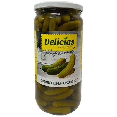 Delicias Okurky Cornichons 370 g – Sleviste.cz