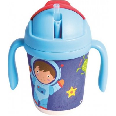 MERTENS Hrneček s brčkem Astronaut 250 ml