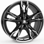 IT WHEELS GINA 8.5x19 5x112 ET37 black polished – Sleviste.cz