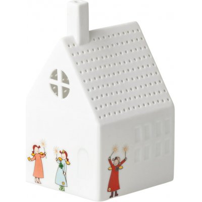 räder Porcelánová LED lucerna Heavenly Sisters, bílá barva, porcelán – Zboží Dáma