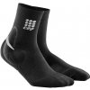CEP ponožky s podporou kotníku black dámské Černá