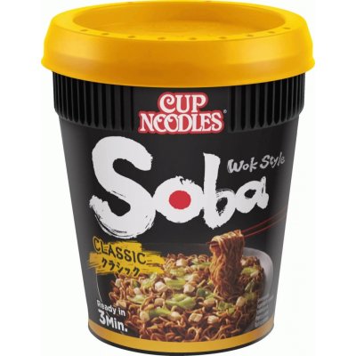 NISSIN Instantní nudle Soba Klasik v kelímku 87 g – Zbozi.Blesk.cz