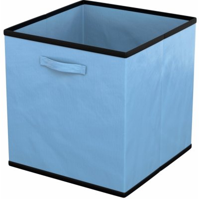 Intirilife 6x skládací látkový úložný box 26,7 x 26,7 x 28 cm modrá – Zbozi.Blesk.cz