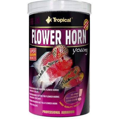 Tropical Flower Horn Young Pellet 250 ml, 95 g – Hledejceny.cz