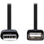 Nedis CCGT60010BK30 prodlužovací USB 2.0 zástrčka USB A - zásuvka USB A, 3m, černý – Zboží Mobilmania