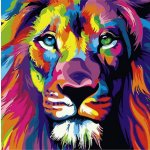 Malování podle čísel lev – Zboží Mobilmania