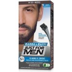 Just For Men Hair Mustache And Beard M-55 REAL BLACK černá – Zboží Dáma