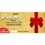 Vánoční dárkový poukaz 1 000 Kč možnosti: na e-mail – Hledejceny.cz