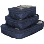 Cestovní organizér Zulu Compression Cube Set modrá – Sleviste.cz