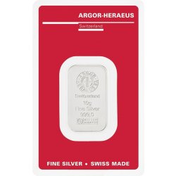 Argor-Heraeus Stříbrný slitek 10 g
