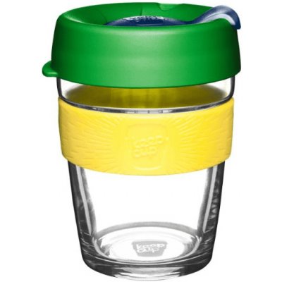 KeepCup skleněný termohrnek Brew Clover M 340 ml