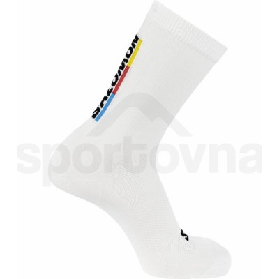 Salomon Pulse Race Flag Crew LC2262200 white bright red lemon – Hledejceny.cz