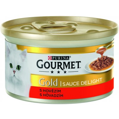 Gourmet Gold Sauce Delights s hovězím 85 g