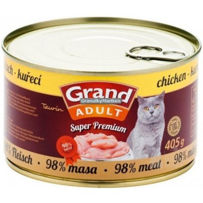 Grand Superpremium kočka kuřecí 6 x 405 g – Zbozi.Blesk.cz