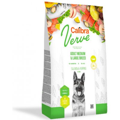Calibra Dog Verve GF Adult M&L Salmon&Herring 3 x 12 kg