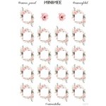 Samolepky MINIMEE - Malé rámečky (růže) – Zboží Živě