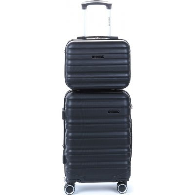 Worldline 628SVA kufr černá 55x40x20 cm a kufřík 38x28x18 cm – Hledejceny.cz