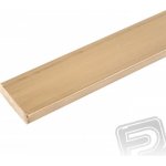 Aeronaut Mosazný plochý profil 8x2x1000mm – Zboží Dáma