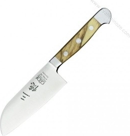 Güde Solingen Japonský nůž Santoku Alpha Oliva 14 cm
