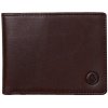 Peněženka Volcom Pánská peněženka Leather Wlt Brown
