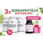 For Long Life 3x Serrapeptáza 500 000 SPU 3x 60 kapslí + DÁREK 60 kapslí D3+K2+Mg+B6 – Hledejceny.cz