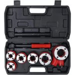 BGS 1891 Závitnice Kraftman na trubkové závity 1/4" ÷ 1 1/4". 8 dílů – Zboží Dáma