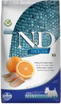 N&D Ocean Dog Adult Mini Grain Free Herring & Orange 4 x 2,5 kg