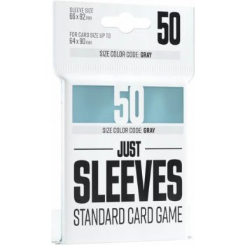 Game Genic Just Sleeves Standard Card Game Clear obaly 50 ks