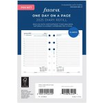 Filofax Denní kalendář 2025, den/1 strana, Aj náplň kapesních diářů formát A7 – Zboží Dáma