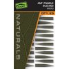 Rybářské lanko Fox International Fox převleky Naturals Anti Tangle Sleeve Micro 25 ks (CAC833)