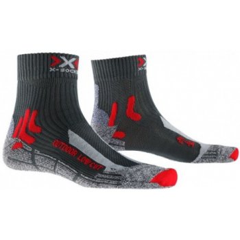 X-Socks X-Bionic ponožky Trek Outdoor Low Cut anthracite/red