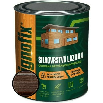 Lignofix silnovrstvá lazura 0,75 l wenge