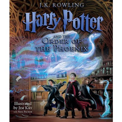Harry Potter and the Order of the Phoenix: The Illustrated Edition Harry Potter, Book 5 Rowling J. K.Pevná vazba