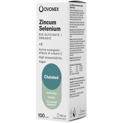 Ovonex Zinek a selen tekutý 100 ml – Hledejceny.cz