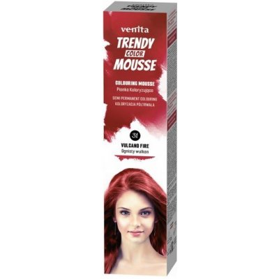 Venita Trendy Color Mousse volcano fire 75 ml – Zboží Mobilmania