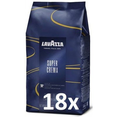 Lavazza Super Crema zrnková 18 x 1 kg – Hledejceny.cz