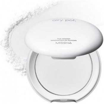 Missha Airy Pot Pressed Powder Voděodolný kompaktní pudr Translucent 5 g