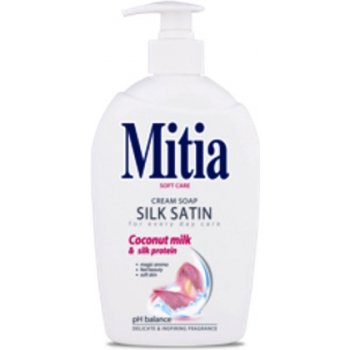 Mitia Silk Satin tekuté mýdlo dávkovač 500 ml