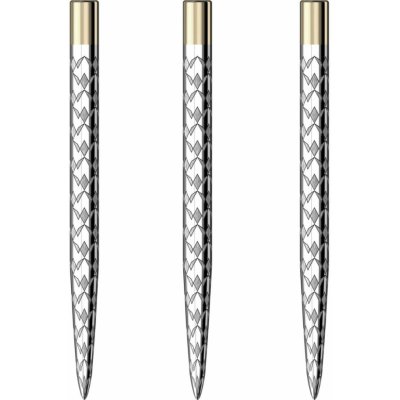 Mission Kovové hroty Laser Plus - Multi Logo - Silver - 32 mm – Zboží Mobilmania