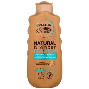 Garnier Ambre Solaire Natural Bronzer Samoopalovací mléko, 200 ml