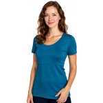 Jožánek kojící tričko Kateřina krátký rukáv tm. tyrkys – Zboží Dáma Jožánek kojící tričko Kateřina krátký rukáv tm. tyrkys – Zboží Dáma