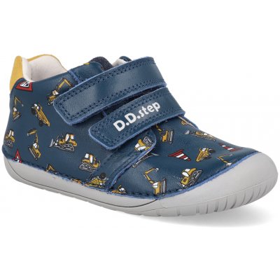 D.D.Step celoroční barefoot boty S070-52480B bagr Royal blue – Sleviste.cz