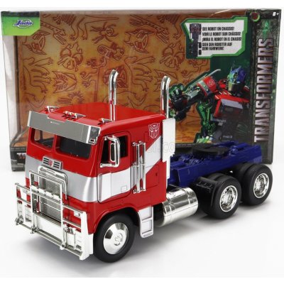 Jada Autíčko Optimus Prime Transformers T7 kovové délka 27 cm 1:24 – Zboží Mobilmania