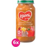Hami Makaróny s dušeným vepřovým rajčaty a paprikou 6 x 250 g – Sleviste.cz
