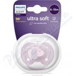 Avent Philips šidítko Ultrasoft Premium fialová 1 ks – Zboží Dáma