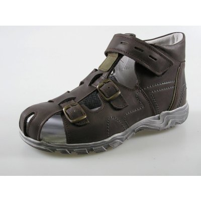 Essi dětský sandál S 7035R hnědá – Zboží Dáma