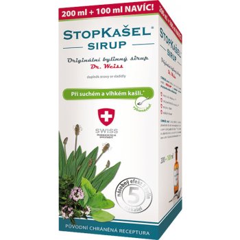 Dr. Weiss Stopkašel Medical sirup 300 ml