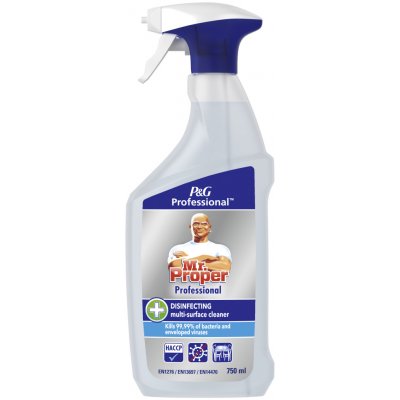 Mr.PROPER víceúčelový dezinfekční prostředek 3v1 750 ml – Zboží Dáma