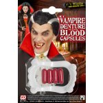 Bílé zuby drákula s krvavými kapslemi – Zbozi.Blesk.cz