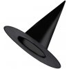 Karnevalový kostým klobouk čarodějnický černá 1ks